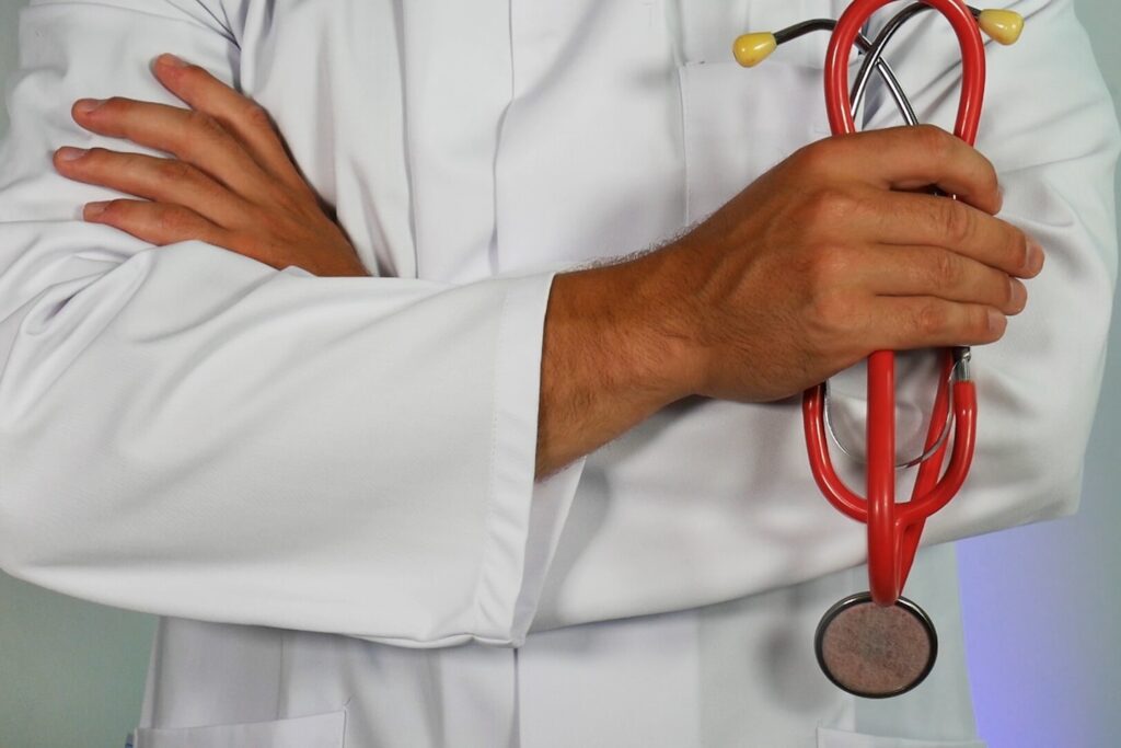 Doctor with a stethoscope