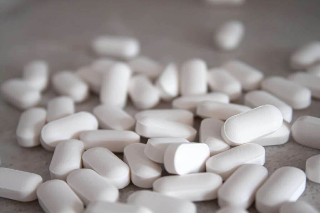 Acetaminophen tablets.