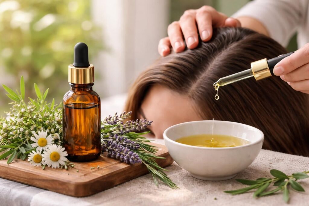 découvrez quelles huiles essentielles anti-poux offrent des formules naturelles efficaces pour apaiser et protéger le cuir chevelu en douceur.