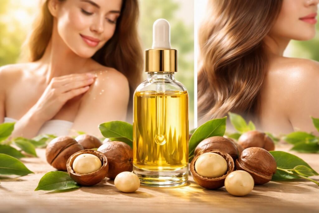 découvrez les bienfaits de l'huile de macadamia pour la peau et les cheveux, ses propriétés nourrissantes et comment l'intégrer facilement à votre routine quotidienne de beauté.