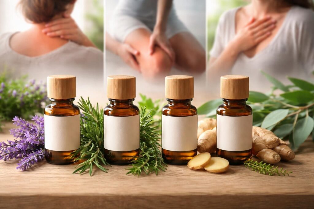 découvrez quelles huiles essentielles utiliser pour soulager différentes douleurs et quelles formules privilégier selon le type de mal pour un bien-être naturel et efficace.
