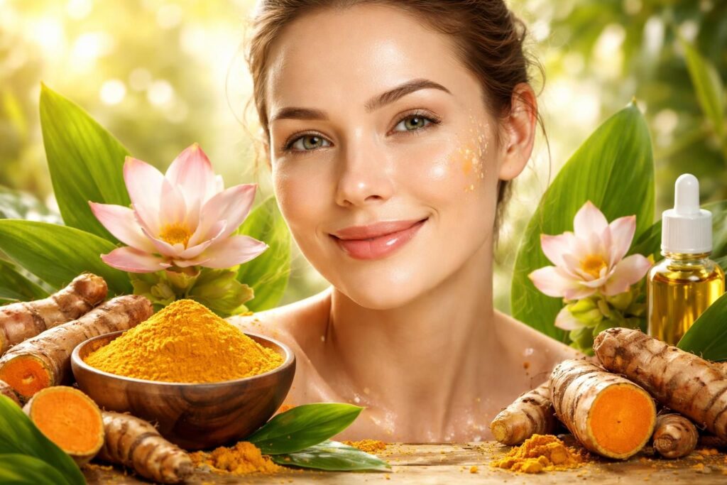 découvrez les vertus du curcuma, un allié naturel aux propriétés bénéfiques pour sublimer votre visage et révéler une peau éclatante de santé.