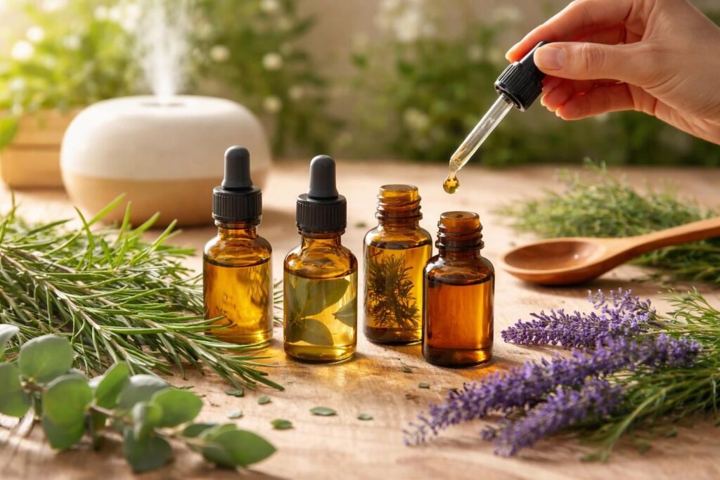 découvrez quelles huiles essentielles anti-inflammatoires puissantes choisir pour soulager efficacement la douleur et apaiser naturellement votre corps.