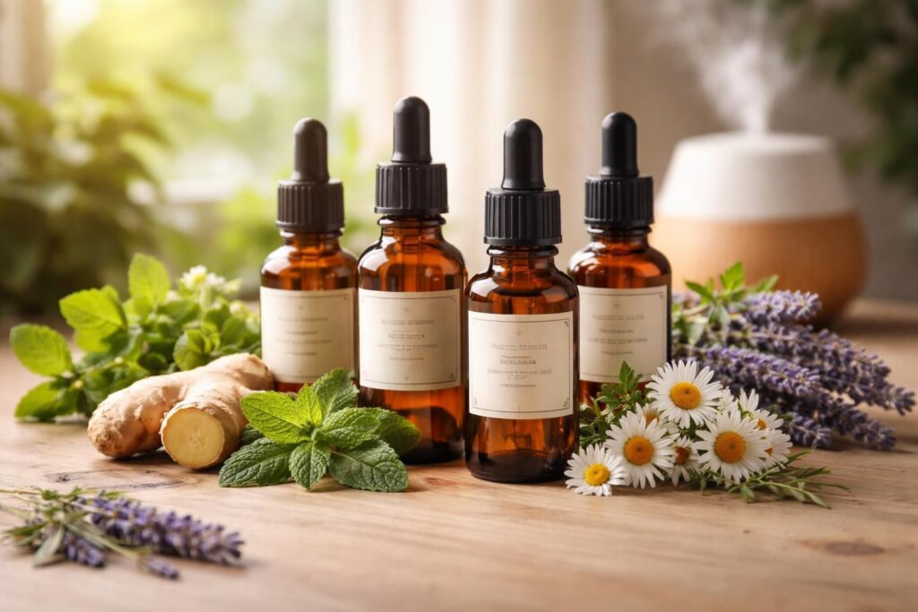 découvrez quelles huiles essentielles choisir pour soulager rapidement les symptômes de la gastro-entérite et retrouver votre bien-être naturellement.