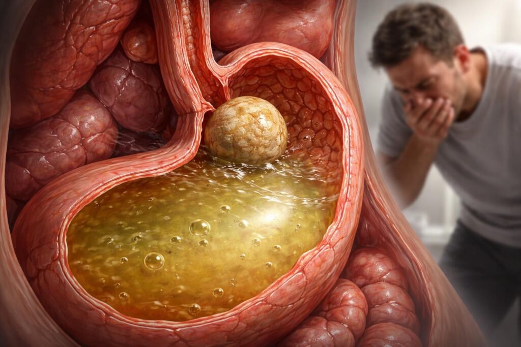 découvrez la maladie de bouveret, une obstruction gastrique causée par un calcul, ses symptômes comme les vomissements, et les options de traitement pour y remédier.