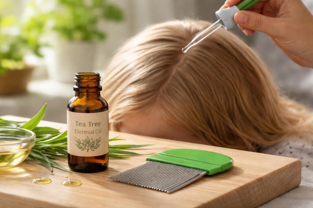 découvrez comment l'huile essentielle de tea tree offre une solution naturelle et efficace pour éliminer les poux et prévenir les infestations.