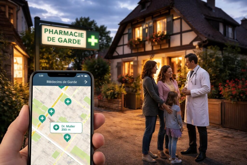 trouvez rapidement un médecin de garde proche de chez vous à haguenau grâce à sos médecin. guide pratique pour une prise en charge médicale urgente efficace et rapide.