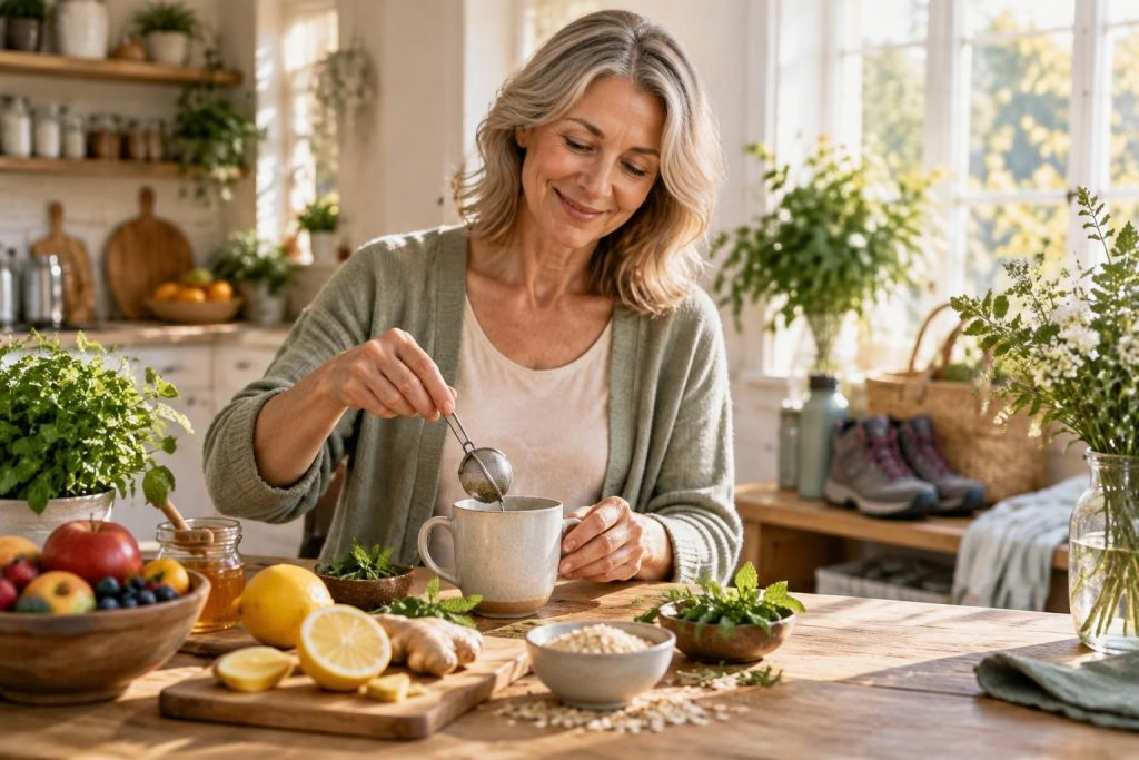 découvrez les remèdes de grand-mère et conseils naturels pour mieux vivre la ménopause et retrouver la ligne en douceur.